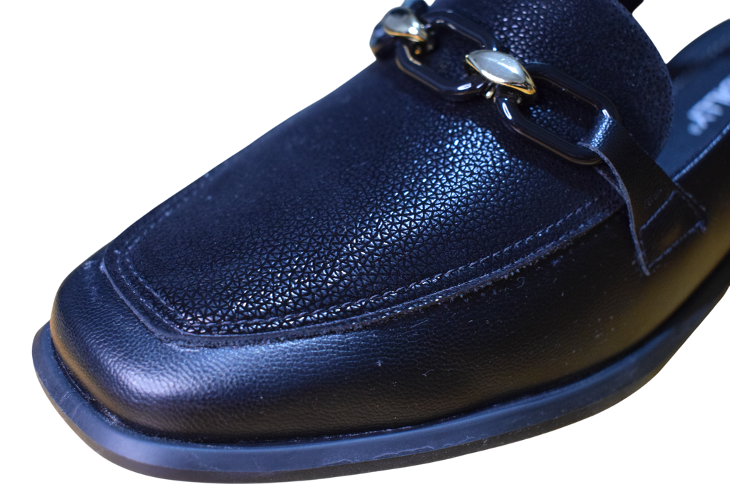 Tmavomodré slingback sandále - PICCADILLY