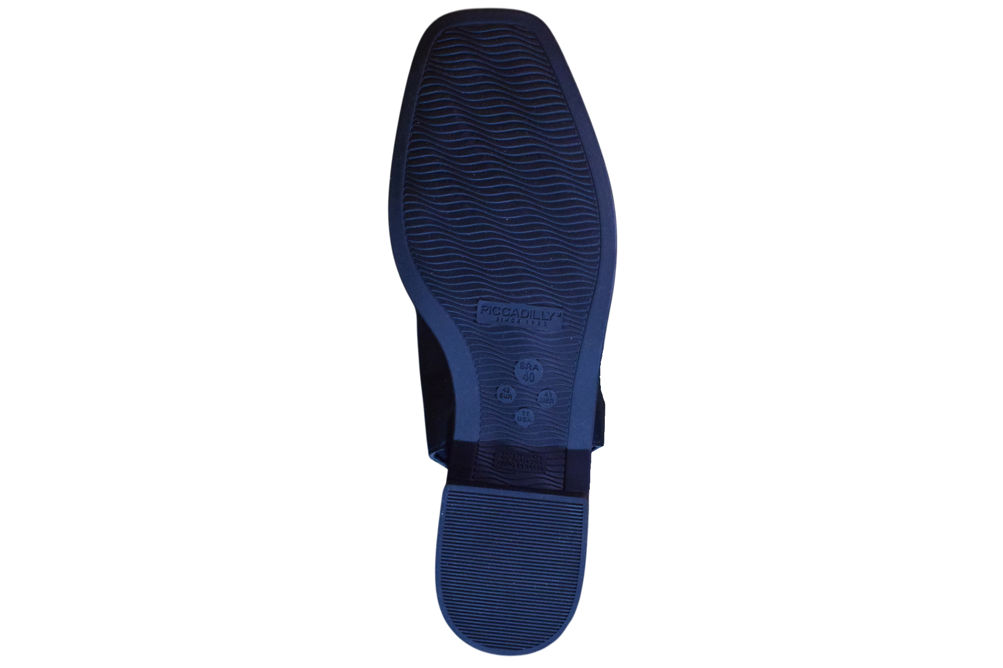 Tmavomodré slingback sandále - PICCADILLY