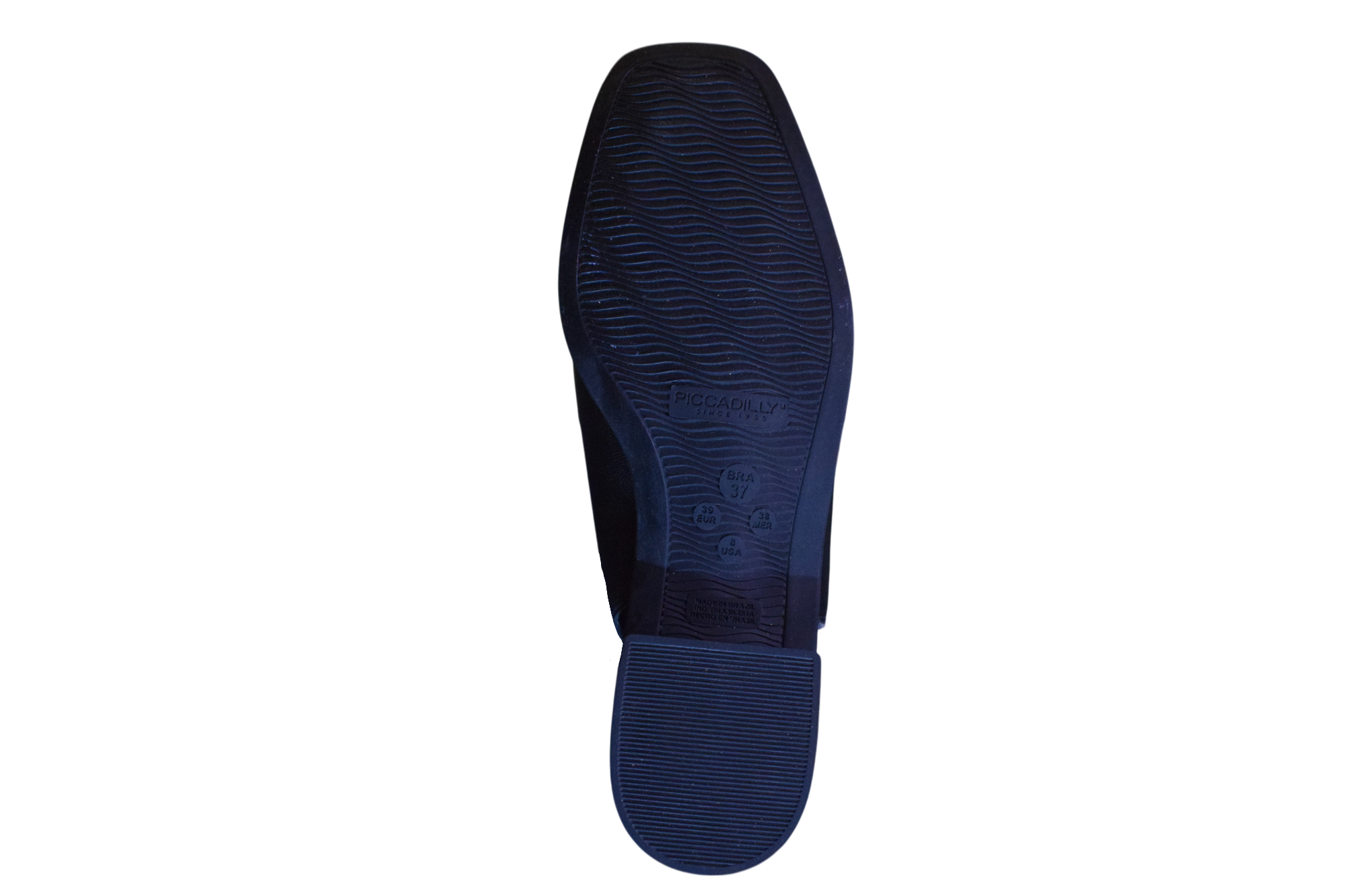 Tmavomodré slingback sandále - PICCADILLY