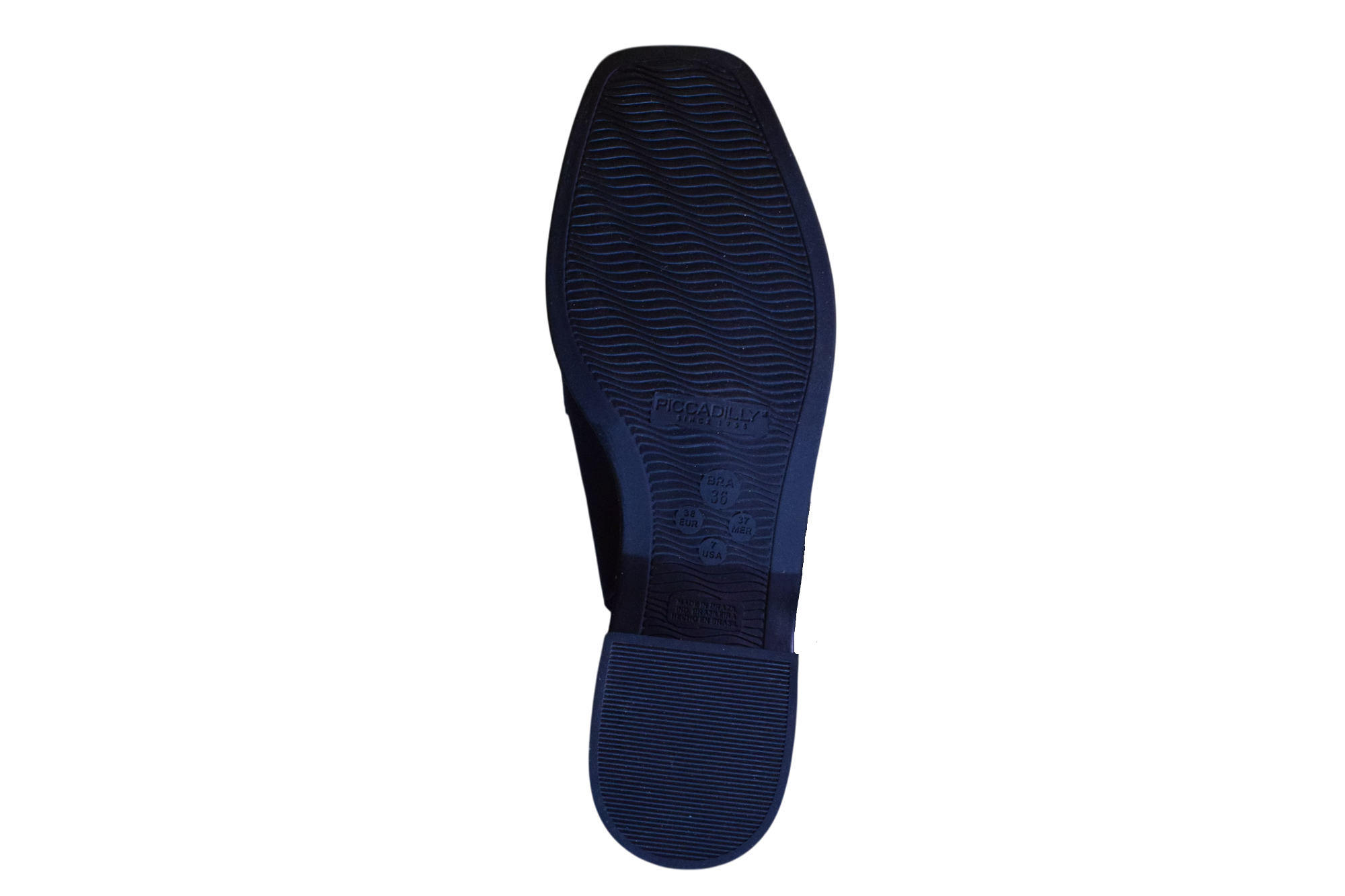 Tmavomodré slingback sandále - PICCADILLY