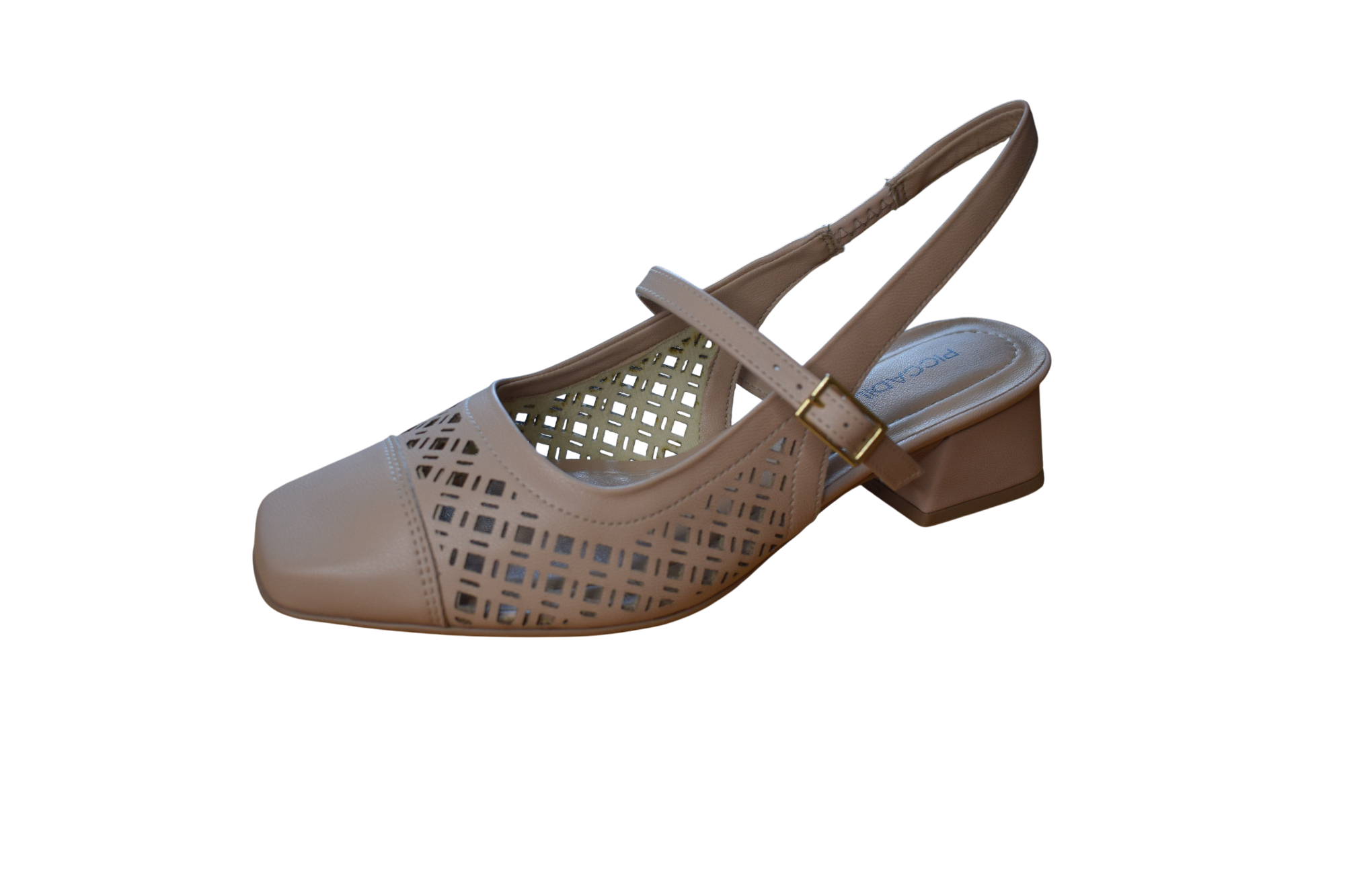 Nude slingback sandále - PICCADILLY