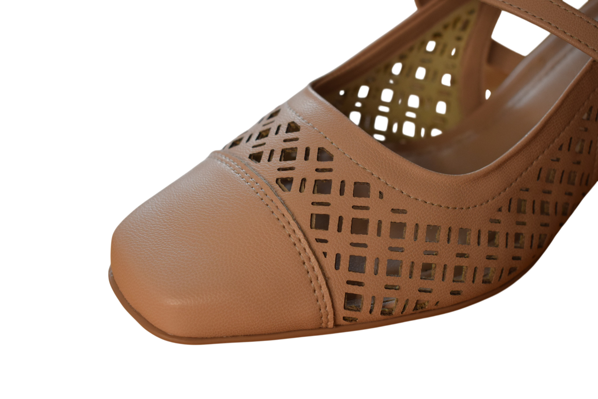 Nude slingback sandále - PICCADILLY