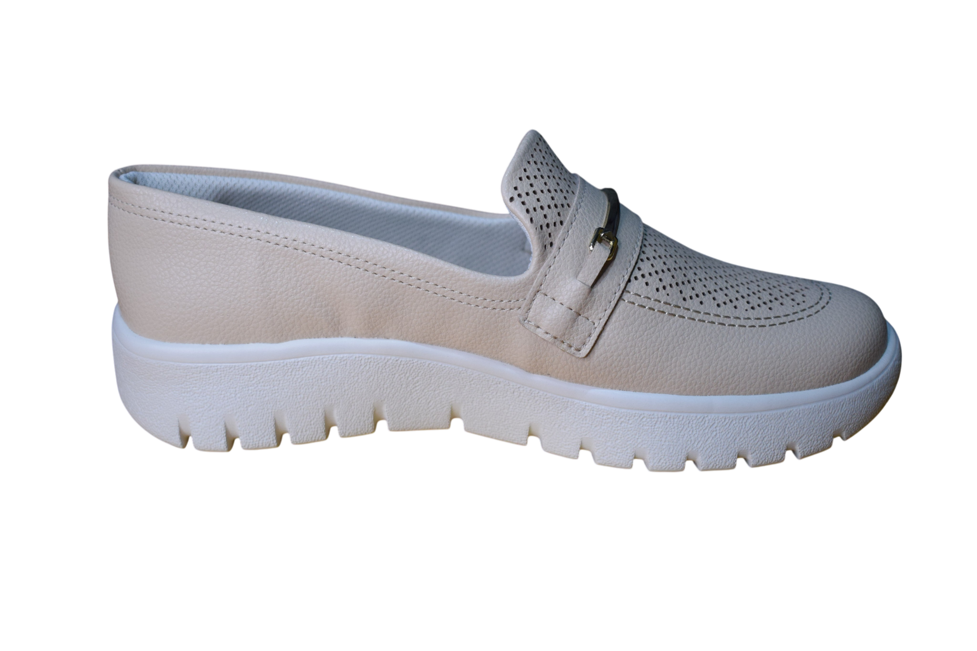 Bežové slip-on topánky - PICCADILLY