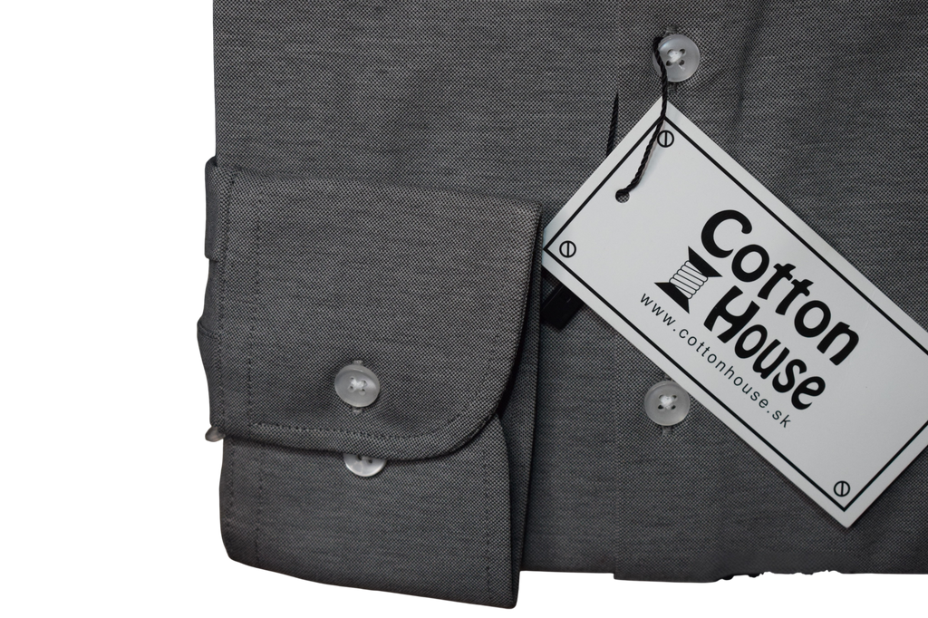 Cotton House – sivá funkčná košeľa