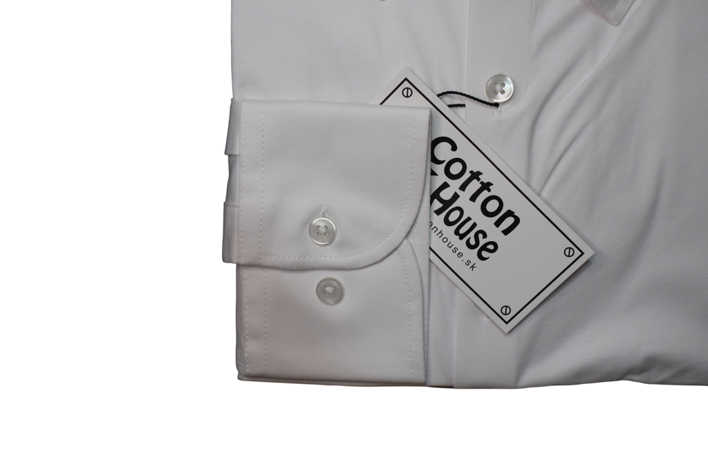 Cotton House – biela funkčná košeľa