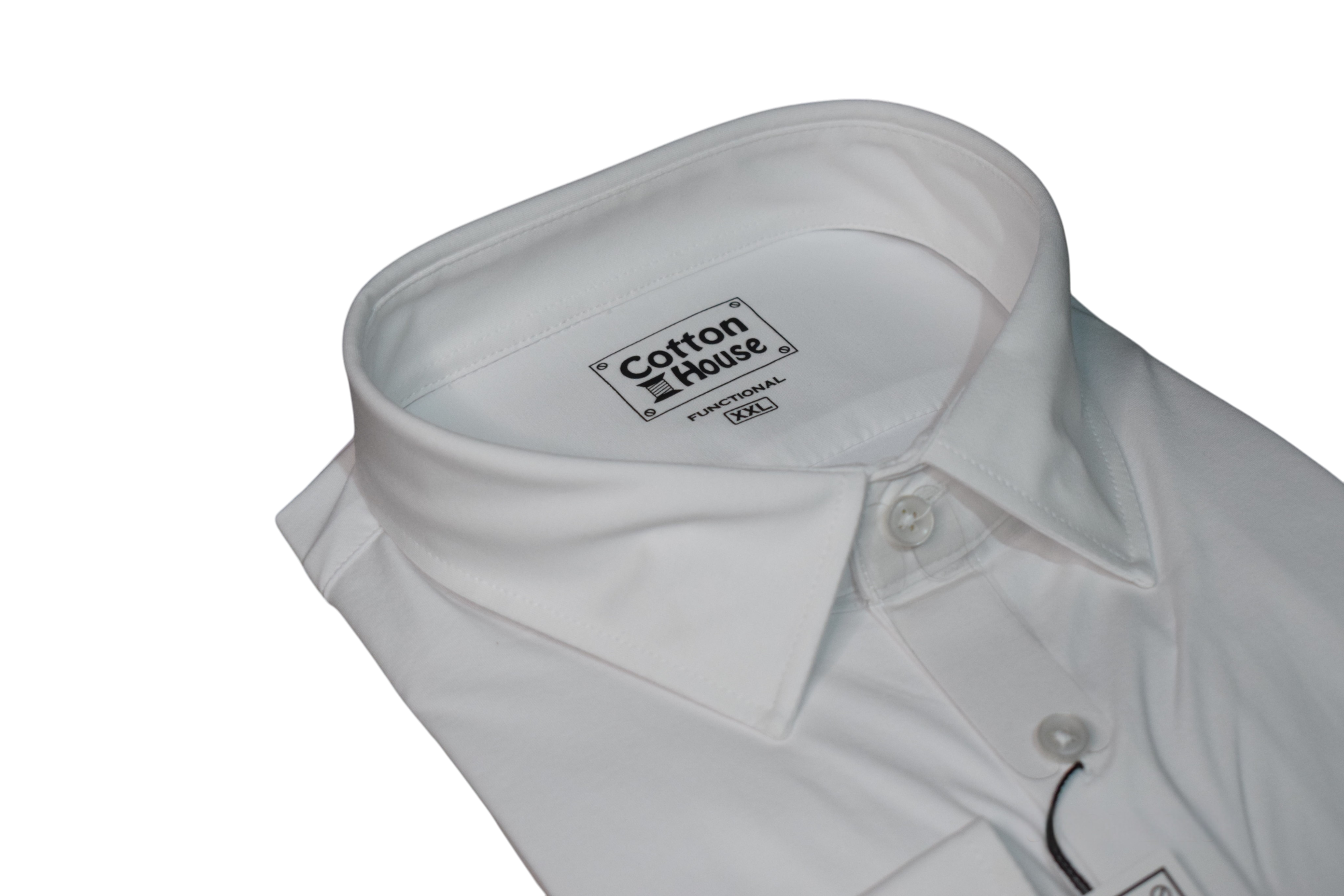 Cotton House – biela funkčná košeľa
